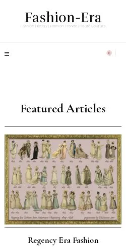 Anteprima del sito Fashion-Era, media di Stati Uniti per articoli sponsorizzati