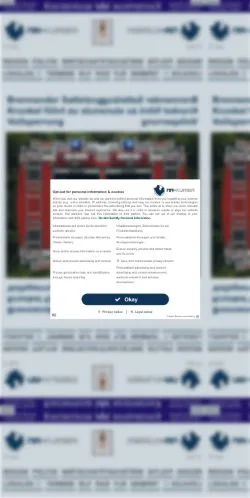 Anteprima del sito Neuwied-Rhein Kurier, media di Germania per articoli sponsorizzati