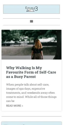 Preview of the Emma and 3 website, a media outlet in United States for sponsored articles
