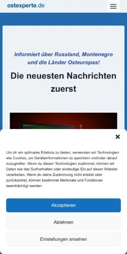 Aperçu du site Ostexperte, référencé pour publier un article sponsorisé