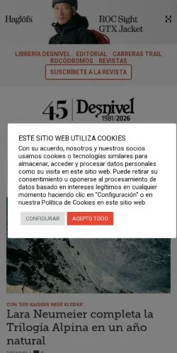 Forhåndsvisning af Desnivel, medie fra USA til sponsorerede artikler