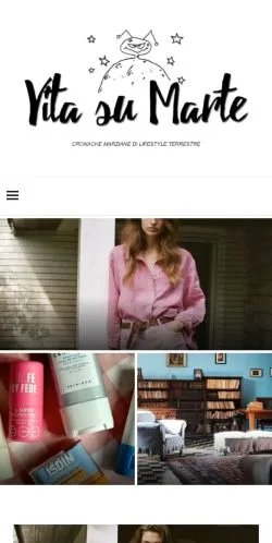 Podgląd witryny Vitasumarte, medium z kraju Włochy do artykułów sponsorowanych