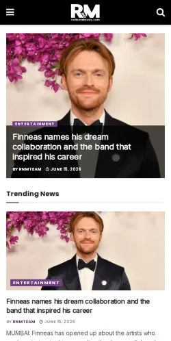Anteprima del sito Radio and Music, media di Stati Uniti per articoli sponsorizzati
