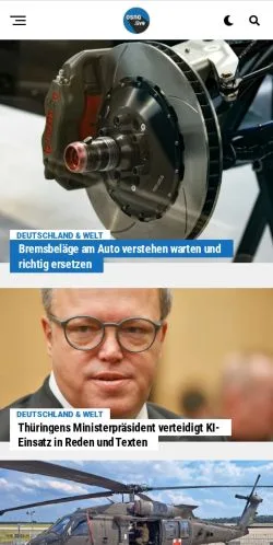 Anteprima del sito Osna.Live, media di Germania per articoli sponsorizzati