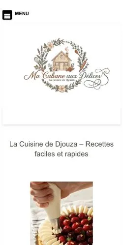 Anteprima del sito La Cuisine De Djouza, media di Francia per articoli sponsorizzati