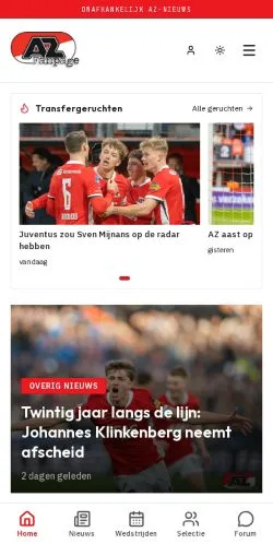 Anteprima del sito AZ Fanpage, media di Paesi Bassi per articoli sponsorizzati