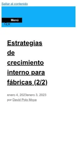 Aperçu du site Gestionar Fácil, média de Espagne pour articles sponsorisés