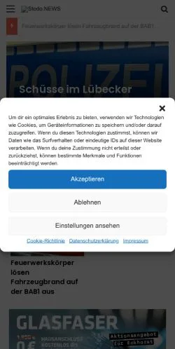 Anteprima del sito Stodo, media di Germania per articoli sponsorizzati