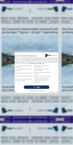 Anteprima del sito Westerwald Kurier, media di Germania per articoli sponsorizzati
