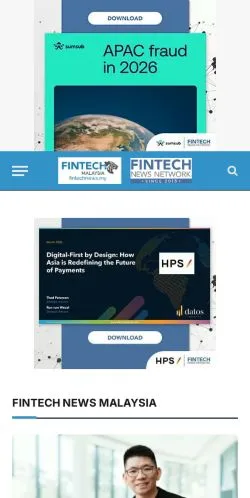 Anteprima del sito Fintech News Malaysia, media di Stati Uniti per articoli sponsorizzati