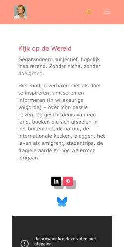 Podgląd witryny Kijk Op De Wereld, medium z kraju Holandia do artykułów sponsorowanych