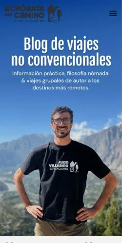 Anteprima del sito Acróbata Del Camino, media di Spagna per articoli sponsorizzati