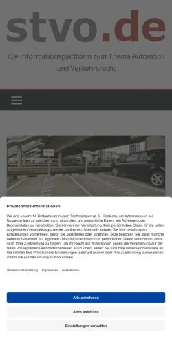 Sponsorlu makaleler için Almanya medyası Stvo sitesinin önizlemesi