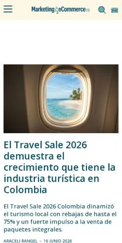 Anteprima del sito Marketing4ecommerce, media di Spagna per articoli sponsorizzati