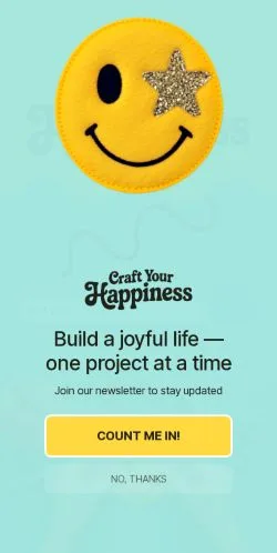 Anteprima del sito Craft Your Happiness, media di Stati Uniti per articoli sponsorizzati