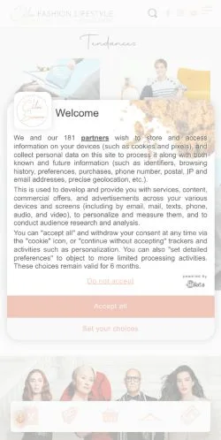 Anteprima del sito Chloé Fashion Lifestyle, media di Francia per articoli sponsorizzati