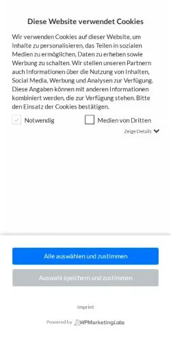 Sponsorlu makaleler için Almanya medyası Coaching-Ass sitesinin önizlemesi