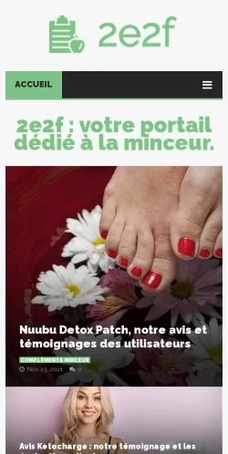 Vista previa del sitio 2e2f, medio de Francia para artículos patrocinados