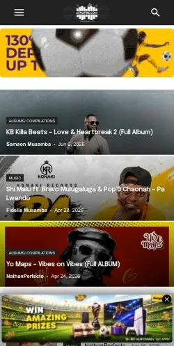 Aperçu du site AfroFire, média de États-Unis pour articles sponsorisés