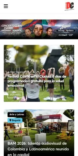 Vorschau der Website Revista DC, Medium aus Spanien für gesponserte Artikel