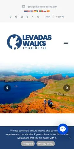 Forhåndsvisning af Levadas Madeira, medie fra USA til sponsorerede artikler