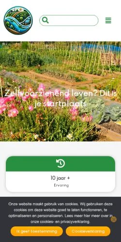 Anteprima del sito Super Zelfvoorzienend, media di Paesi Bassi per articoli sponsorizzati