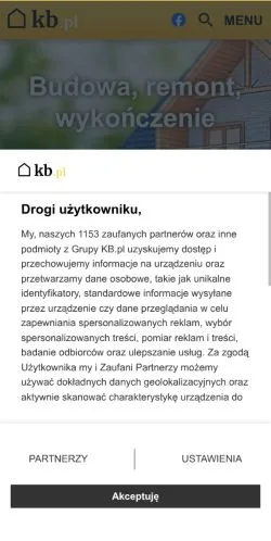Vorschau der Website KB, Medium aus Polen für gesponserte Artikel