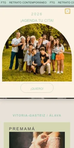 Anteprima del sito FotoGasteiz, media di Spagna per articoli sponsorizzati