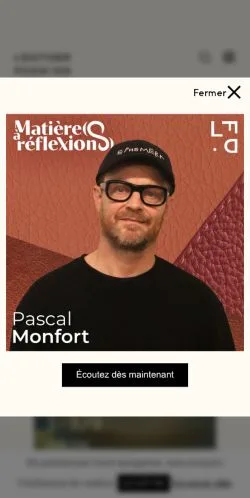 Anteprima del sito Leather Fashion Design, media di Francia per articoli sponsorizzati