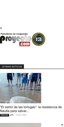 Vorschau der Website Proyecto13, Medium aus Spanien für gesponserte Artikel