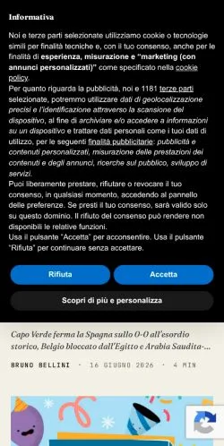 Anteprima del sito Lifestyleblog, media di Italia per articoli sponsorizzati