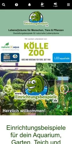 Anteprima del sito Einrichtungsbeispiele, media di Germania per articoli sponsorizzati