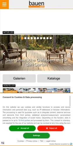 Forhåndsvisning af Bauen, medie fra Tyskland til sponsorerede artikler