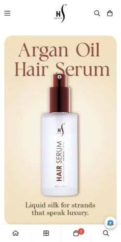 Sponsorlu makaleler için Amerika Birleşik Devletleri medyası HerStyler sitesinin önizlemesi