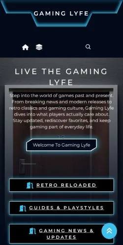 Forhåndsvisning av nettstedet Gaming Lyfe, medium fra USA for sponsede artikler