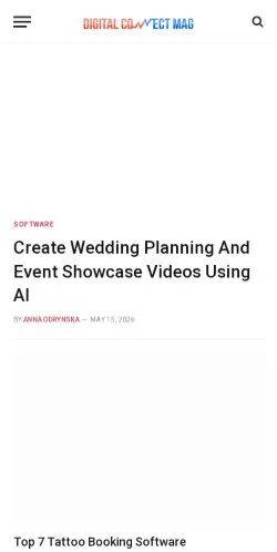 Forhåndsvisning af Digital Connect Mag, medie fra USA til sponsorerede artikler