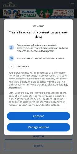Anteprima del sito Carta Bianca News, media di Italia per articoli sponsorizzati