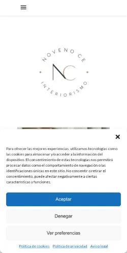 Anteprima del sito Noveno Ce, media di Spagna per articoli sponsorizzati