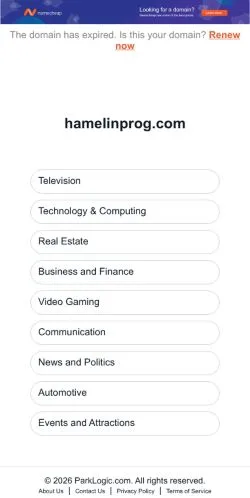 Vorschau der Website HamelinProg, Medium aus Vereinigte Staaten für gesponserte Artikel