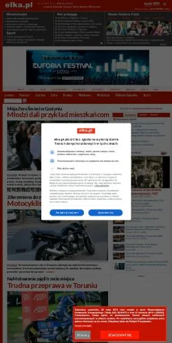 Vorschau der Website Elka, Medium aus Polen für gesponserte Artikel