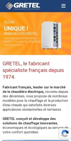 Anteprima del sito Gretel, media di Francia per articoli sponsorizzati