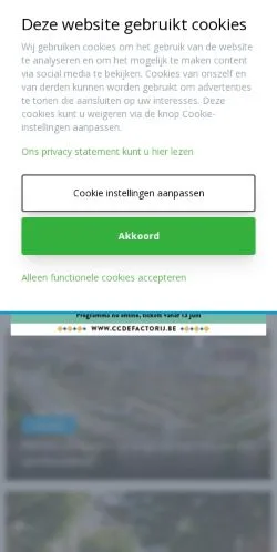 Podgląd witryny Leuven Actueel, medium z kraju Belgia do artykułów sponsorowanych
