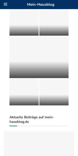 Anteprima del sito Mein Hausblog, media di Germania per articoli sponsorizzati