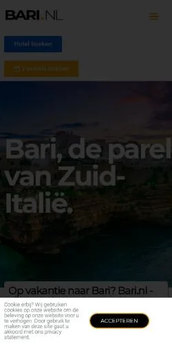 Vorschau der Website Bari, Medium aus Niederlande für gesponserte Artikel