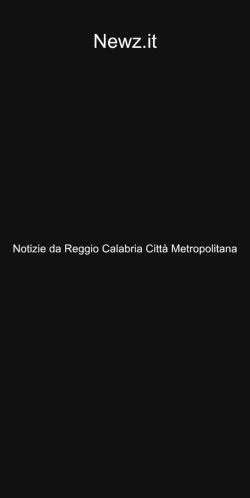 Sponsorlu makaleler için İtalya medyası Reggio Calabria Notizie sitesinin önizlemesi