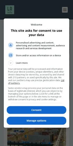 Anteprima del sito La Rochelle Info, media di Francia per articoli sponsorizzati