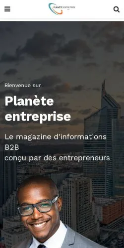 Anteprima del sito PlaneteEntreprise, media di Francia per articoli sponsorizzati