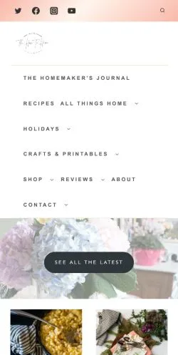 Anteprima del sito The How To Home, media di Stati Uniti per articoli sponsorizzati