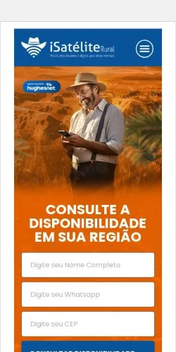 Vista previa del sitio Internet Via Satélite, medio de Brasil para artículos patrocinados