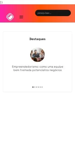 Anteprima del sito Guia Empreendedor, media di Portogallo per articoli sponsorizzati